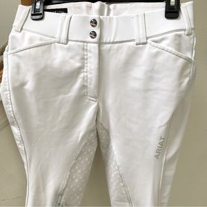 Ariat Tri Factor Full Seat Breech - 26R, white